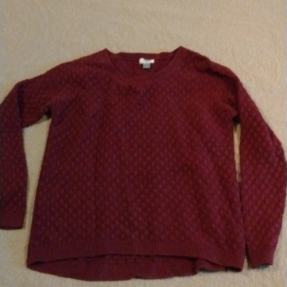 Maroon Sweater - Old Navy